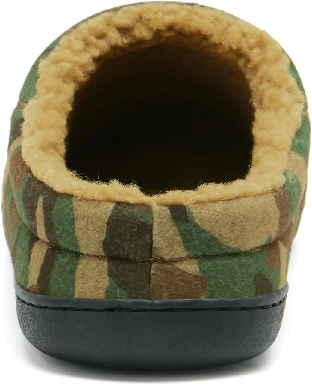 NewDenBer Men's Cozy Memory Foam Slippers Soft Slip on Indoor Outdoor Clog House Shoes