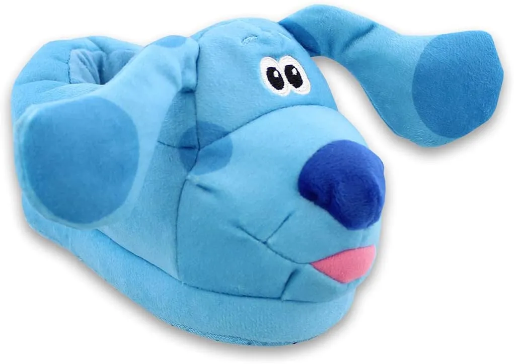 Nickelodeon Blue's Clues & You Slip On Plush 3D Toddler Kids Slippers