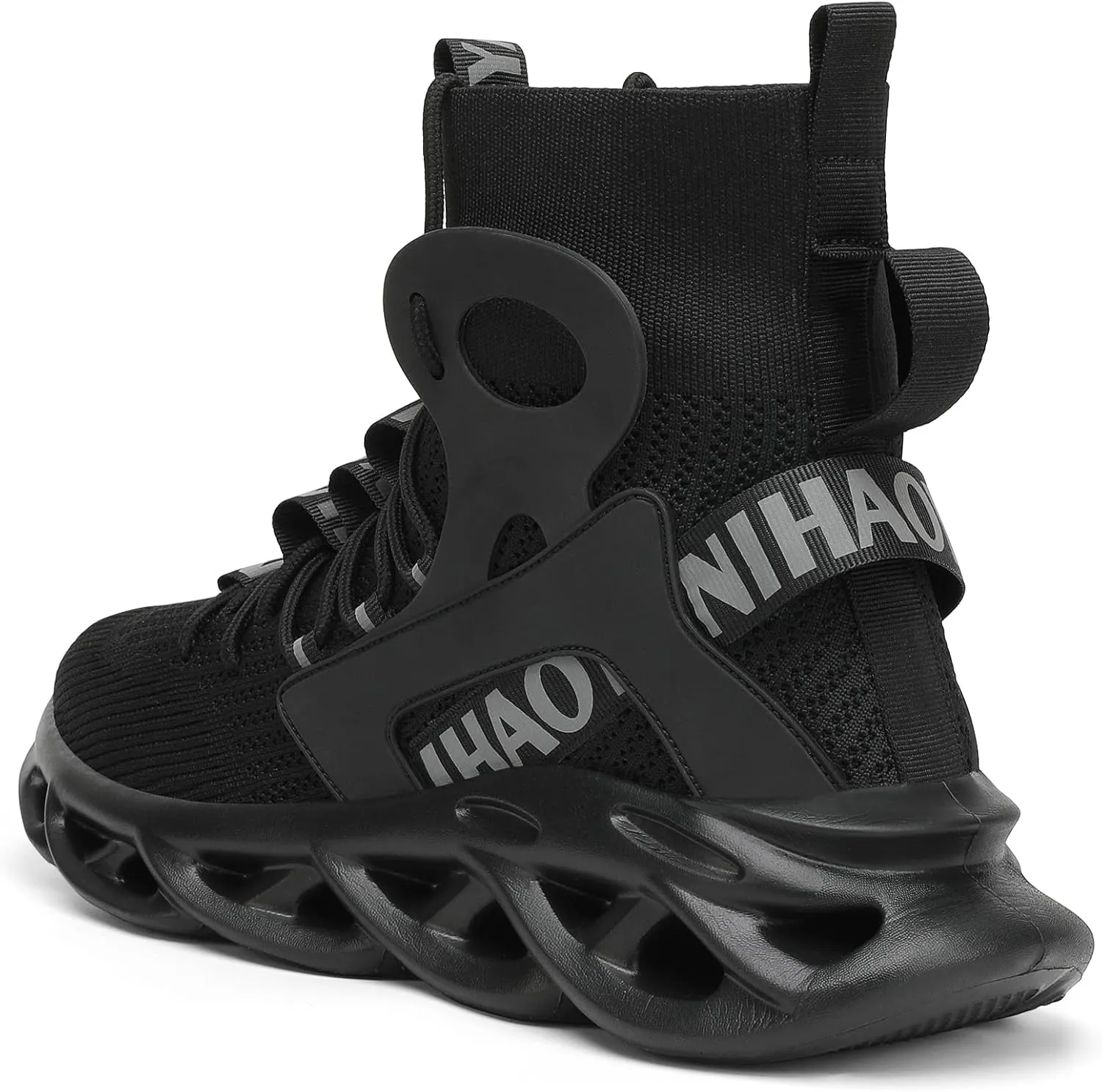 Nihaoya Mens Tennis Shoes Breathable Athletic Sneakers Lightweight Sport Shoes for Workout Walking
