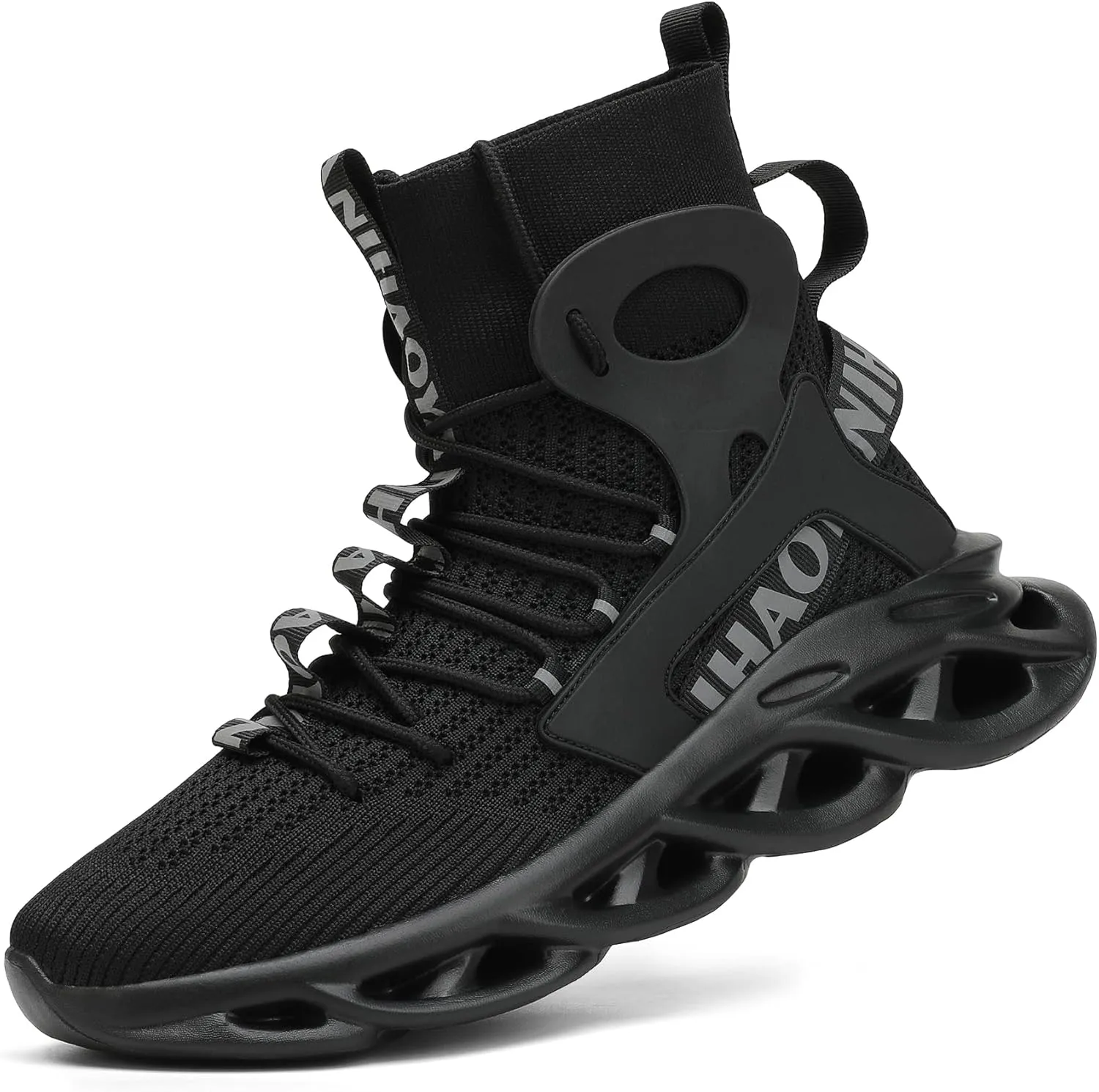 Nihaoya Mens Tennis Shoes Breathable Athletic Sneakers Lightweight Sport Shoes for Workout Walking