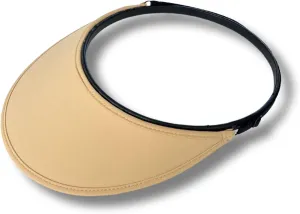 No Headache Velo Adjustable Golf, Tennis, Leisure, Sport Packable Travel Sun Visor