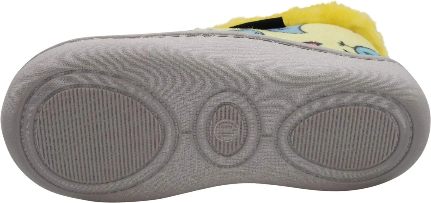 NORTY - Toddler Little Kid Big Kid Girls Fleece Memory Foam Slip On Indoor Slippers
