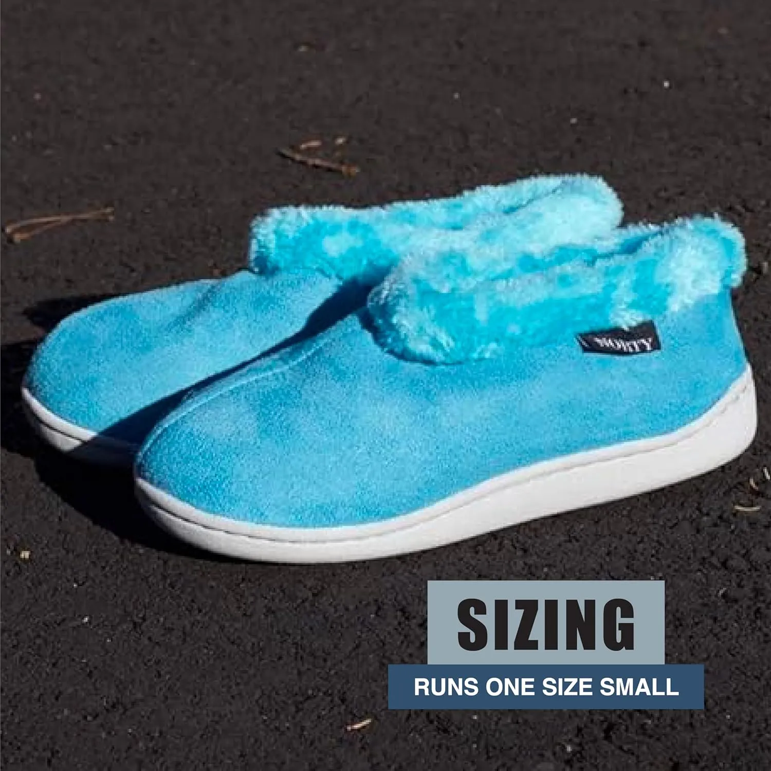 NORTY - Toddler Little Kid Big Kid Girls Fleece Memory Foam Slip On Indoor Slippers