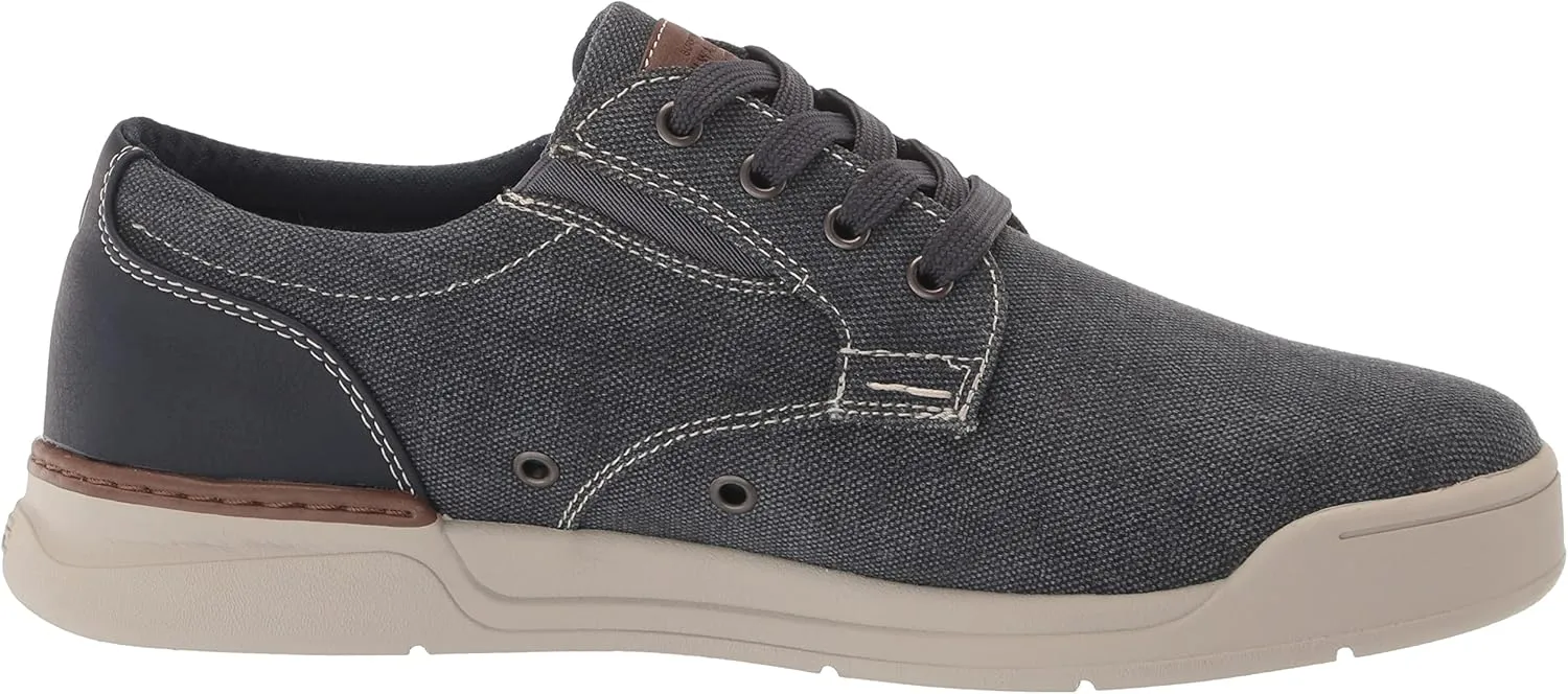 Nunn Bush Men's Kore Tour Canvas Plain Toe Oxford Athletic Style Sneaker Lace Up