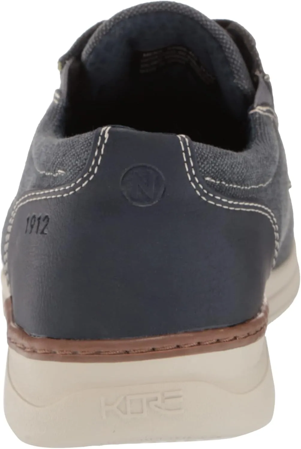 Nunn Bush Men's Kore Tour Canvas Plain Toe Oxford Athletic Style Sneaker Lace Up