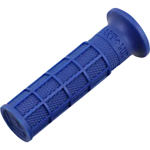 ODI Hart-Luck Signature Full-Waffle Slip-On Grips - Blue V02FWDU