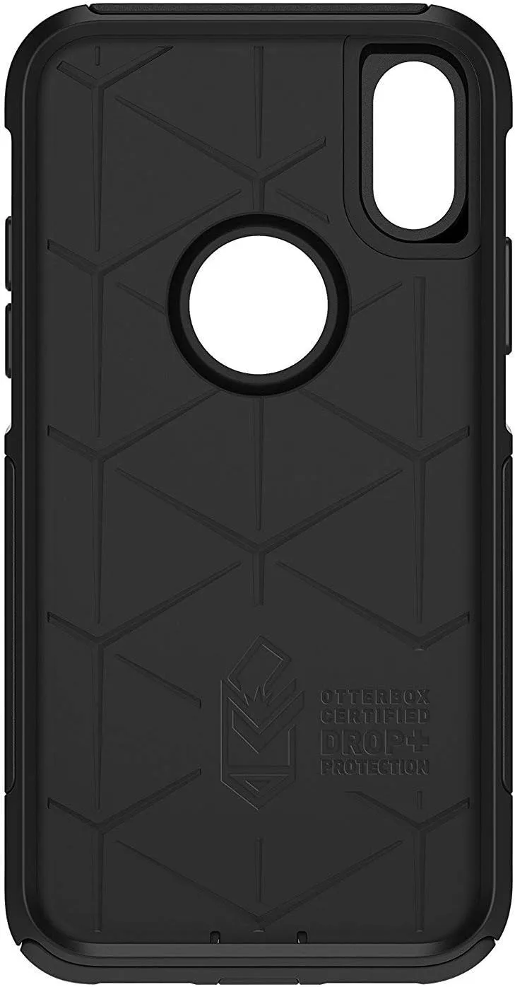OtterBox iPhone Xs and iPhone X Commuter Series Case - Black, Slim & Tough, Pocket-Friendly, with Port Protection