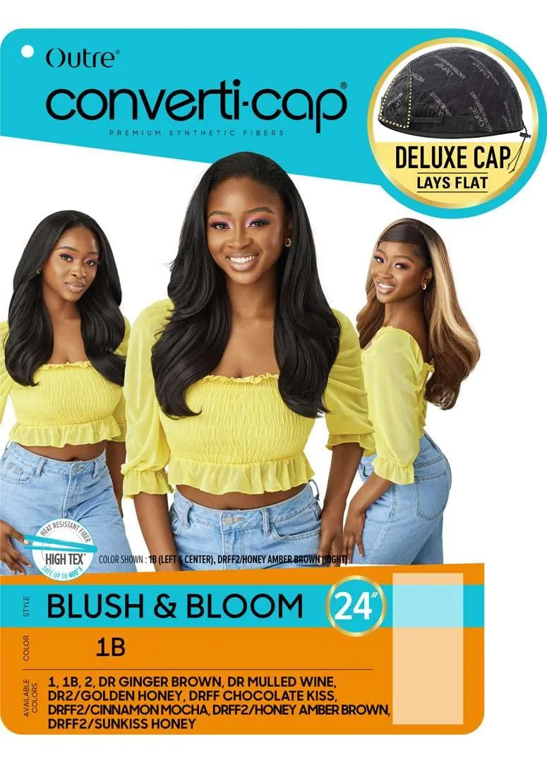 Outre Converti Cap - Blush & Bloom (DRFF CHOCOLATE KISS)
