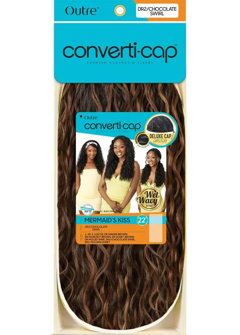 Outre Converti Cap - Wet & Wavy - Mermaid's Kiss (DARK BROWN 2)