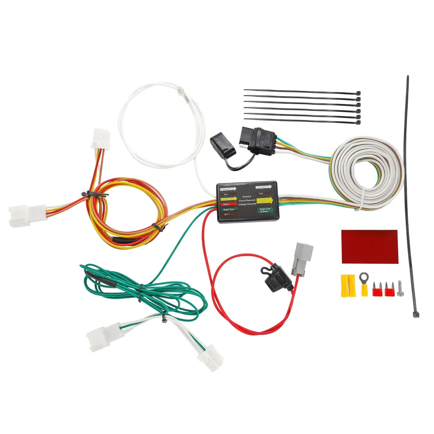 Oyviny Custom 4 Way Trailer Wiring Harness 55571 for 2009-2014 Nissan Murano, Murano Trailer Tow Wiring