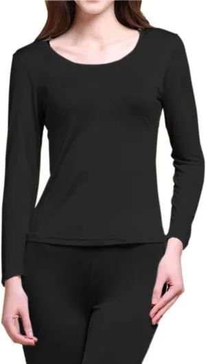 Paradise Silk Pure Silk Knit Women Underwear Long Johns Top Only