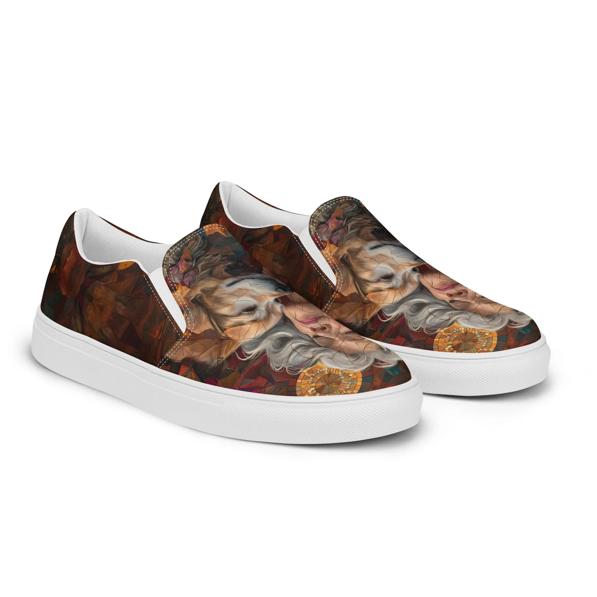 Paws & Peace Women’s slip-on canvas shoes