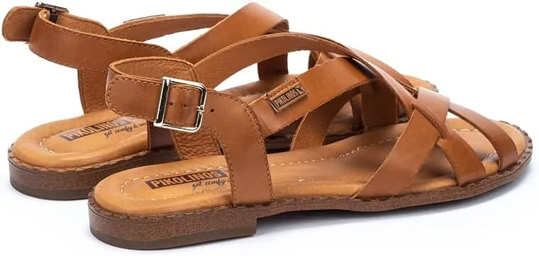 PIKOLINOS Flat Sandals Leather Algar for Woman