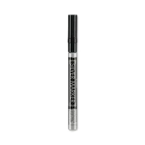 Pilot® Creative Art And Crafts Marker, Medium Brush Tip, Silver