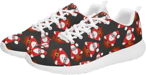 Pitovozu Christmas Decor Sneaker Men Athletic Shoes Running Shoes Comfortable Sports Walking Shoes