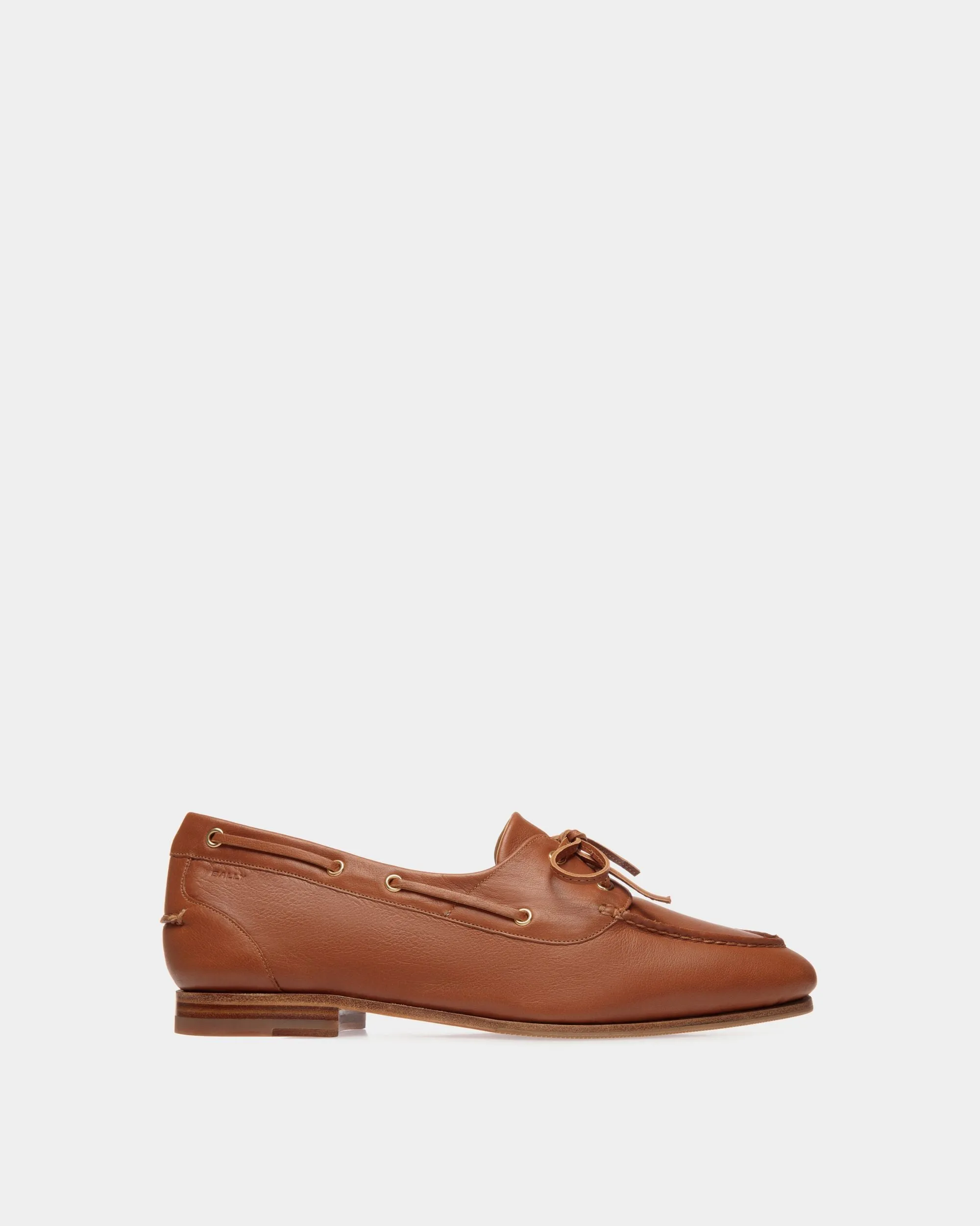 Plume Loafer in Brown Leather