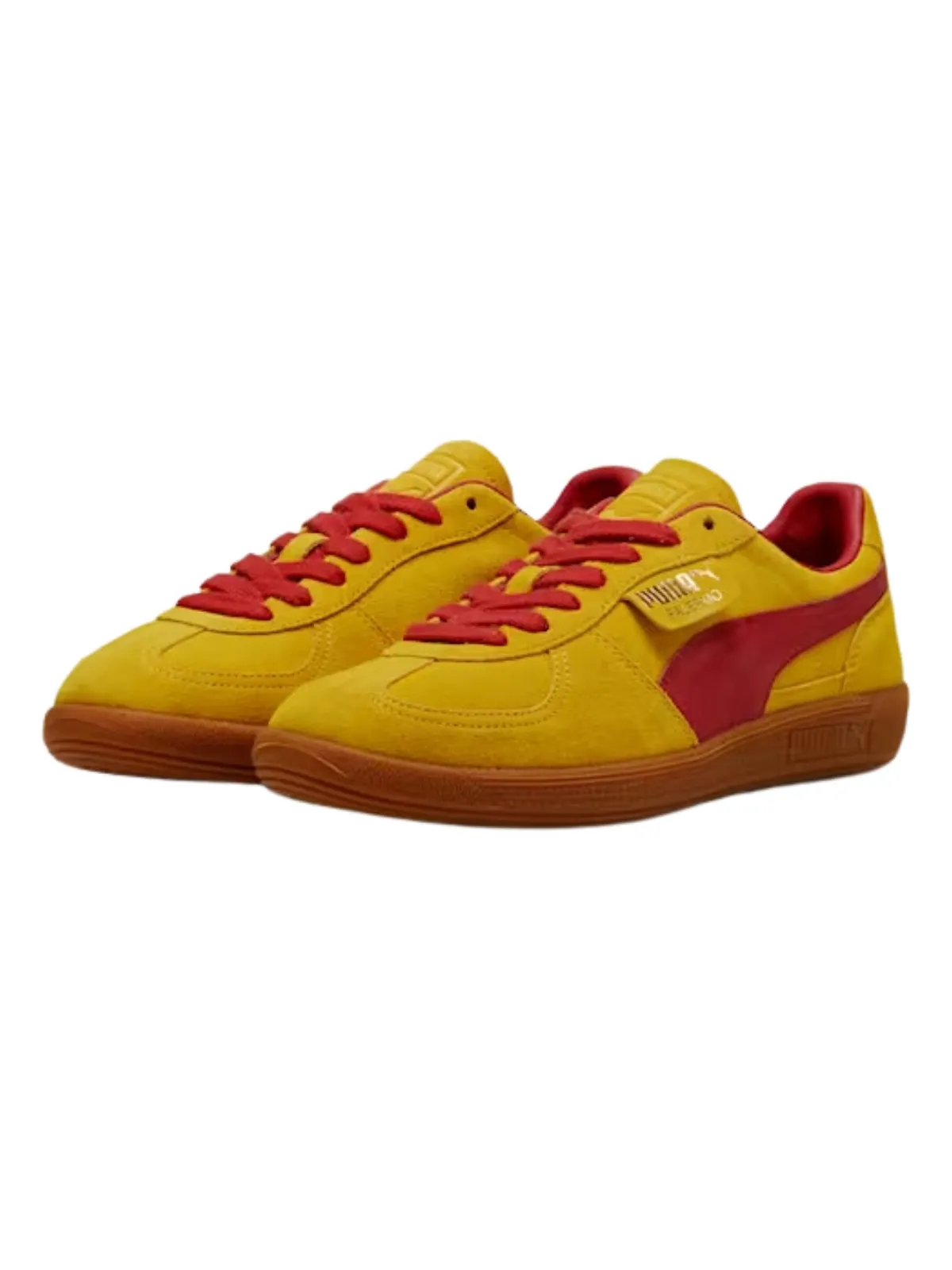 Puma Sneaker Suede Vtg F Pam Yellow