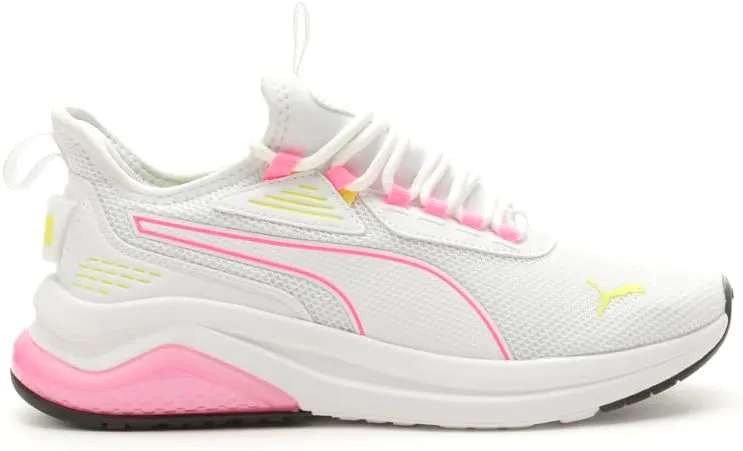 PUMA Womens Amplifier Slip On Sneakers Shoes Casual - Pink, White - Size 6.5 M