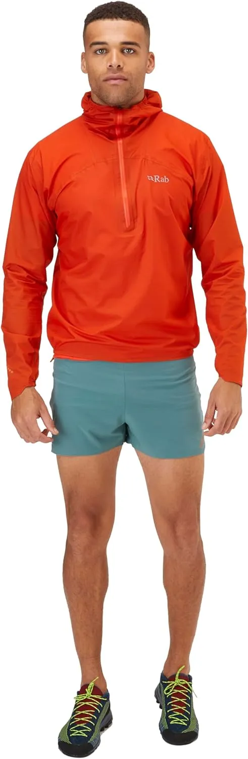 Rab Men's Phantom Waterproof Breathable Pull-On Jacket for Road & Trail Running