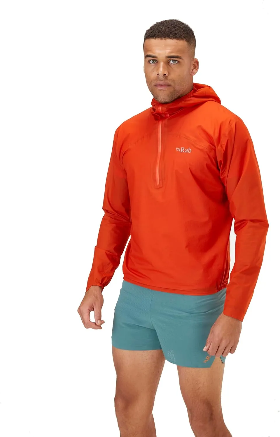 Rab Men's Phantom Waterproof Breathable Pull-On Jacket for Road & Trail Running