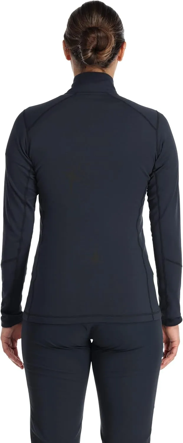 Rab Women's Conduit Pull-On Half-Zip Fleece Baselayer for Climbing & Skiing