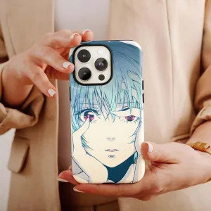 Rei Ayanami Neon Evangelion - Phone - Custom Protective Phone Cases White