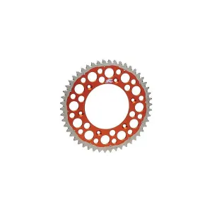Renthal 2240-520-50GPOR Twinring Orange 50-Tooth Chain Wheel