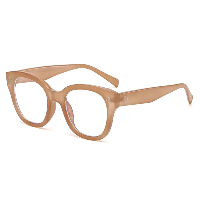 Retro Myopia Frame Glasses Manufacturers Wholesale Cross-border Glasses Frame New Box Anti-blue Light Glasses