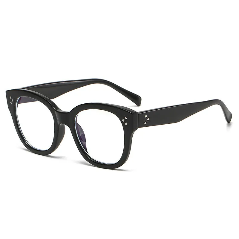 Retro Myopia Frame Glasses Manufacturers Wholesale Cross-border Glasses Frame New Box Anti-blue Light Glasses