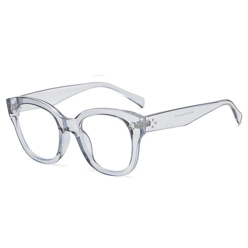 Retro Myopia Frame Glasses Manufacturers Wholesale Cross-border Glasses Frame New Box Anti-blue Light Glasses