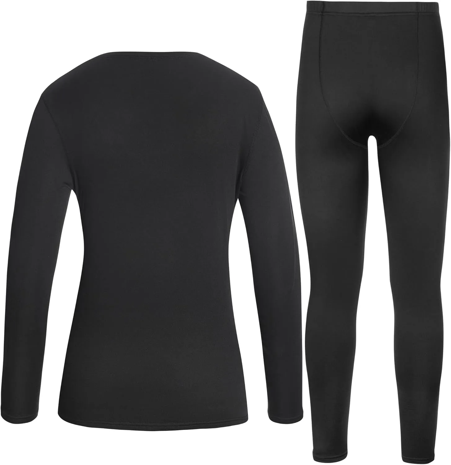 Roadbox Thermal Underwear for Women - Long Johns Fleece Lined Top & Bottom Sets Skiing Base Layer Cold Weather Winter