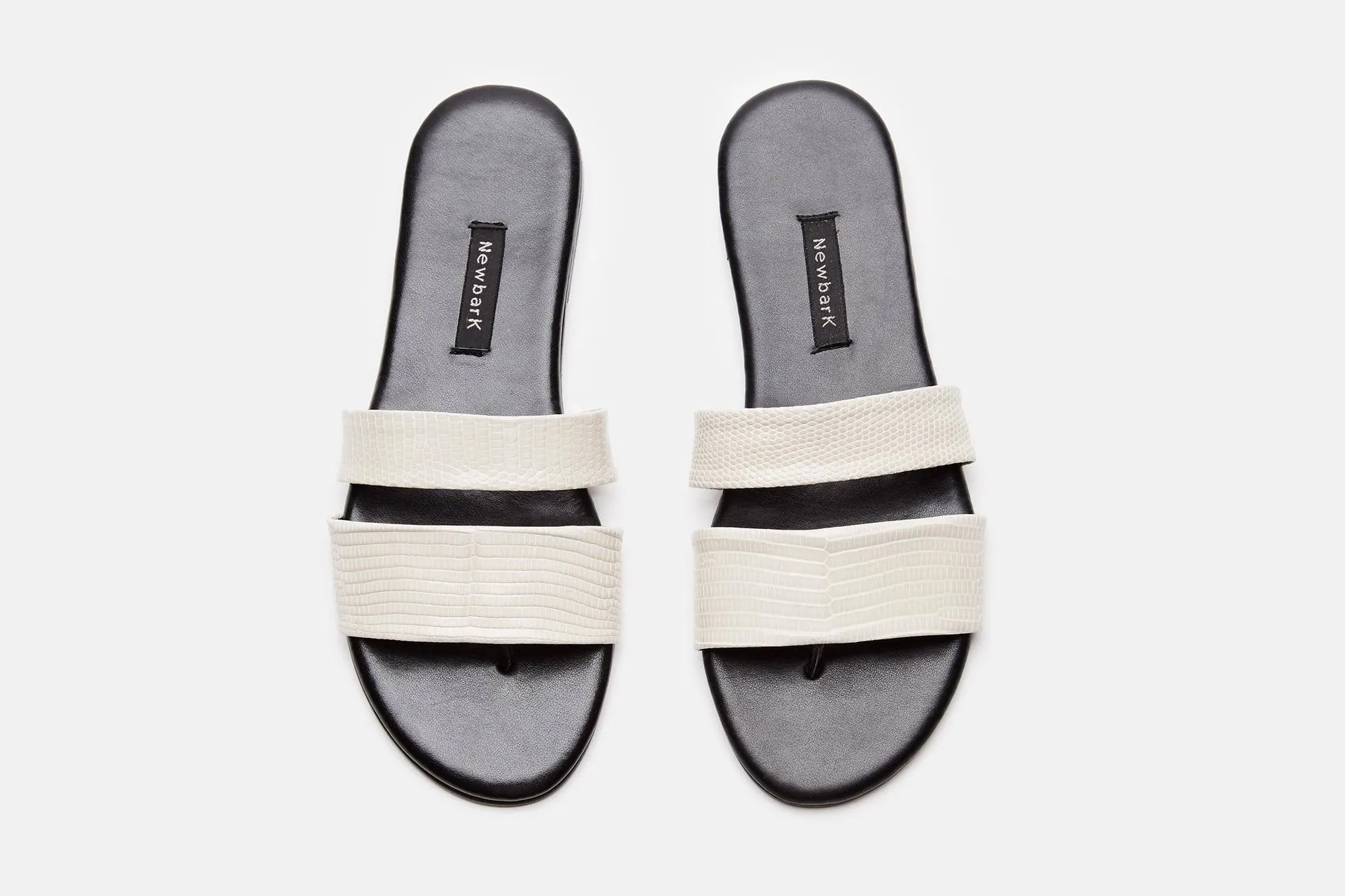 Roma III Sandal - Cream Lizard