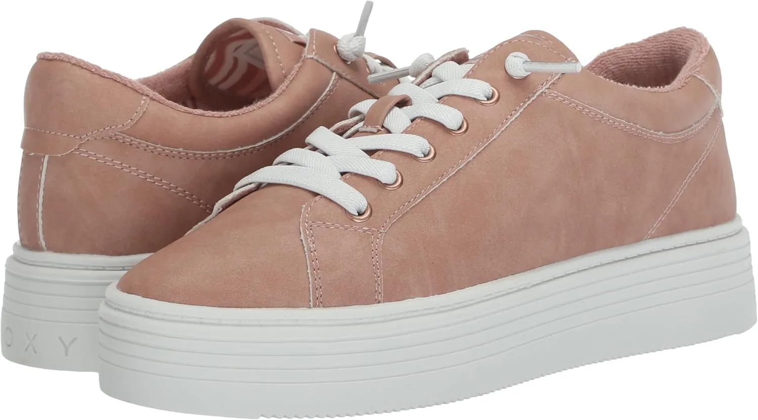 Roxy Women's Sheilahh Slip on Platform Sneaker Shoe
