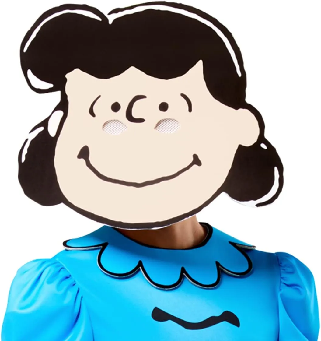 Rubies womens Peanuts Lucy Costume Dress and Foam Mask
