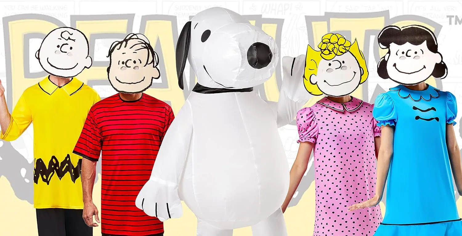 Rubies womens Peanuts Lucy Costume Dress and Foam Mask