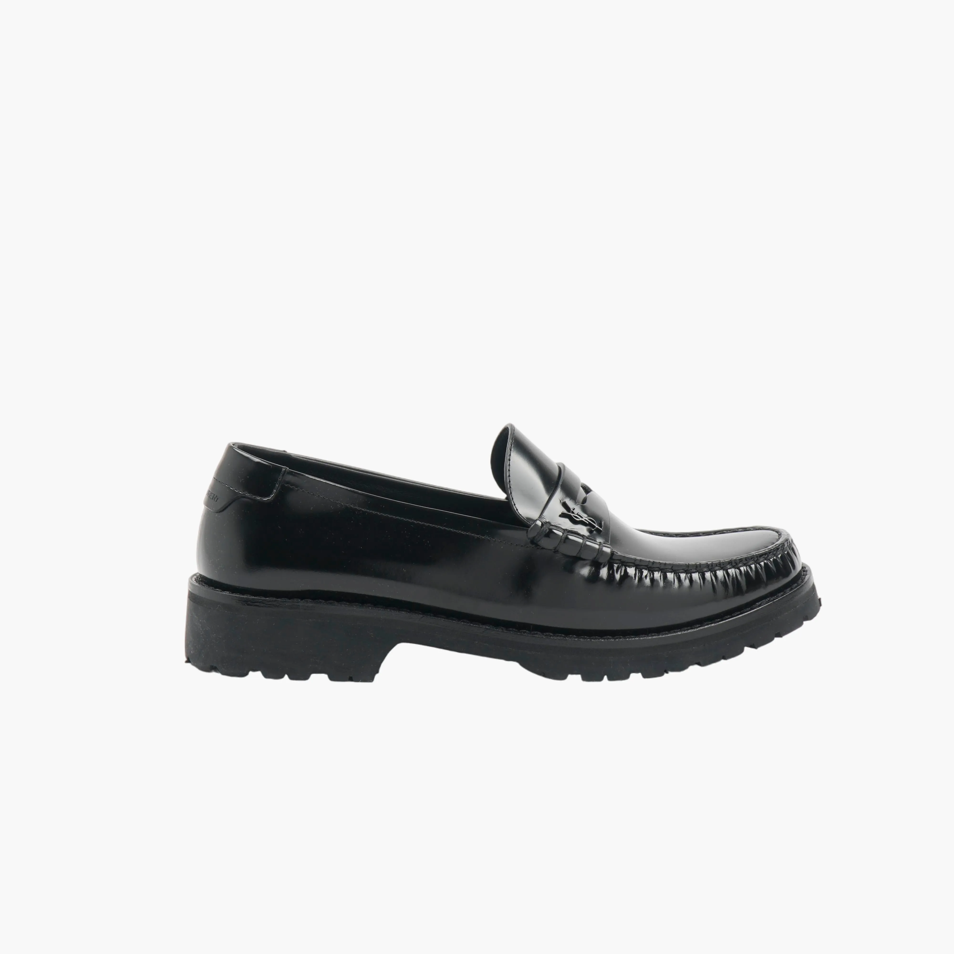 SAINT LAURENT Le Loafer chunky penny slippers