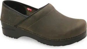 Sanita Pro Oiled Professional Clogs for Women - Arch Support, Durable, Closed-Back Slip-On Shoes