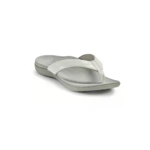 Scholl Sonoma II Thong White Reptile