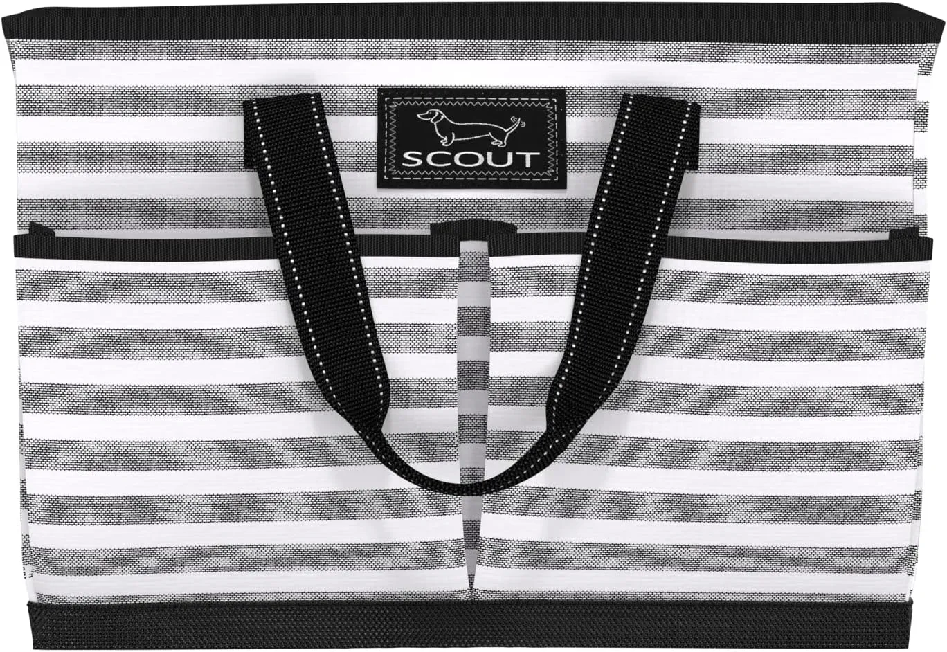 SCOUT BJ Bag - Large, Utility Tote Bag for Women, Nurses, Teachers and Moms with Zipper & 4 Exterior Pockets for Organizing.