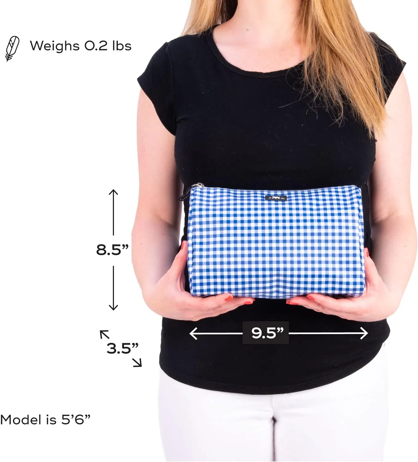 SCOUT Packin' Heat - Large, Water-Resistant, Zip Close Makeup Bag for Women- Toiletry Travel Bag - Cosmetic Bag