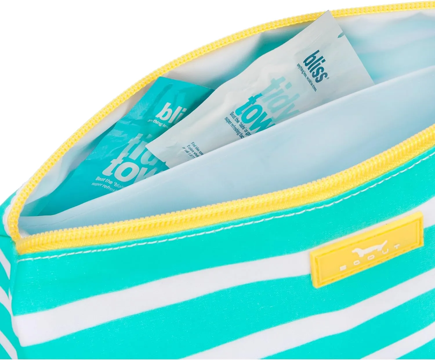 SCOUT Packin' Heat - Large, Water-Resistant, Zip Close Makeup Bag for Women- Toiletry Travel Bag - Cosmetic Bag