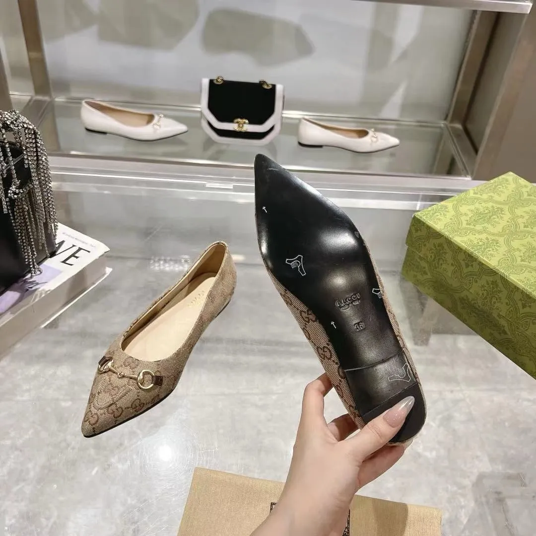 SE1579 Gucci Women's Horsebit Ballet Flat / Size5-11