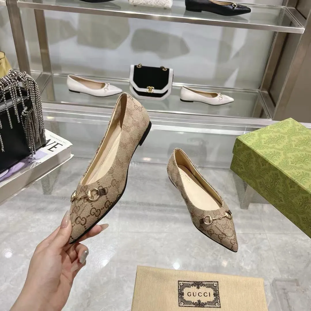 SE1579 Gucci Women's Horsebit Ballet Flat / Size5-11