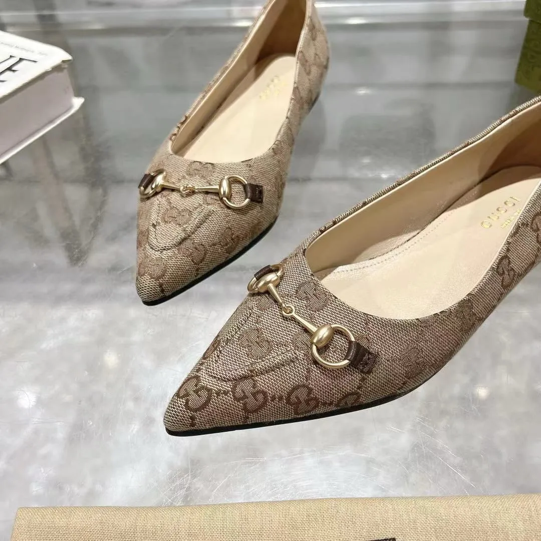 SE1579 Gucci Women's Horsebit Ballet Flat / Size5-11