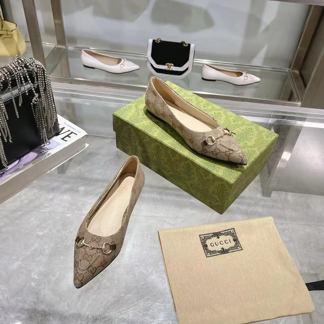 SE1579 Gucci Women's Horsebit Ballet Flat / Size5-11