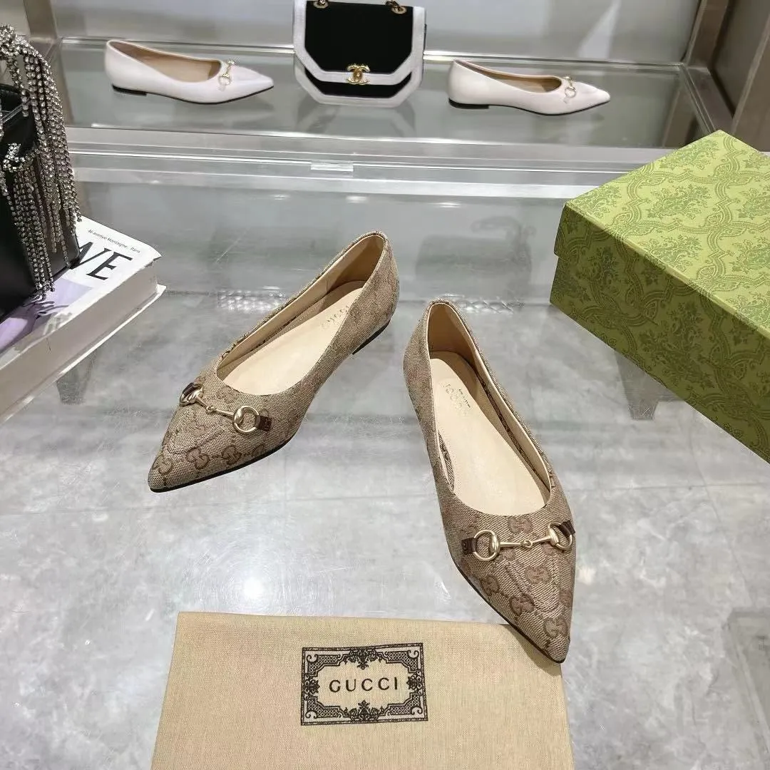 SE1579 Gucci Women's Horsebit Ballet Flat / Size5-11