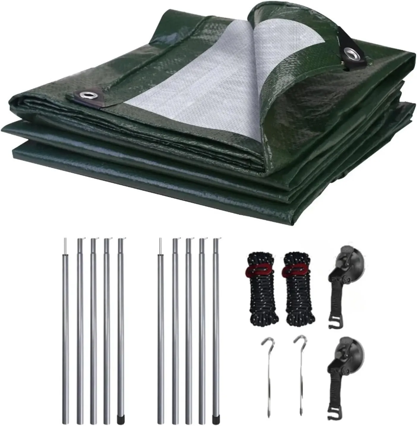 Shade Net 2/3/4/5M Car Side Awning with Pole Outdoor Camping Tent Tarp Canopy Shade Sun Shelter Garden Sunshade net(D,2x3M)
