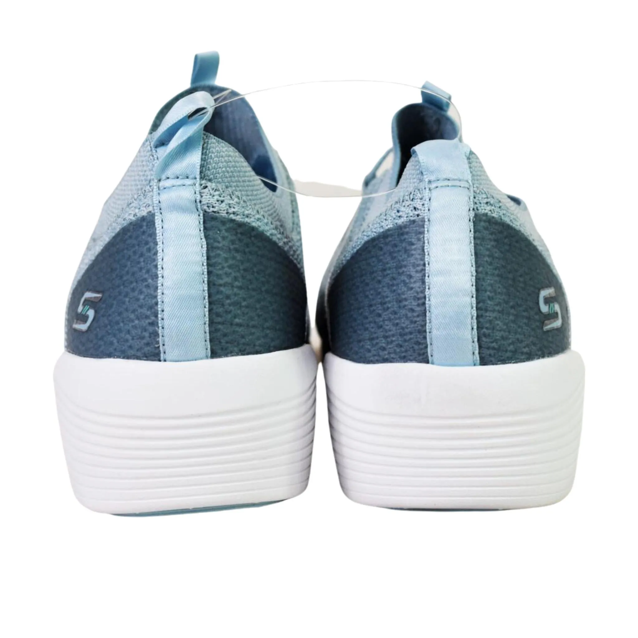 Skechers Arya Ladies Slip On Shoe Blue 6