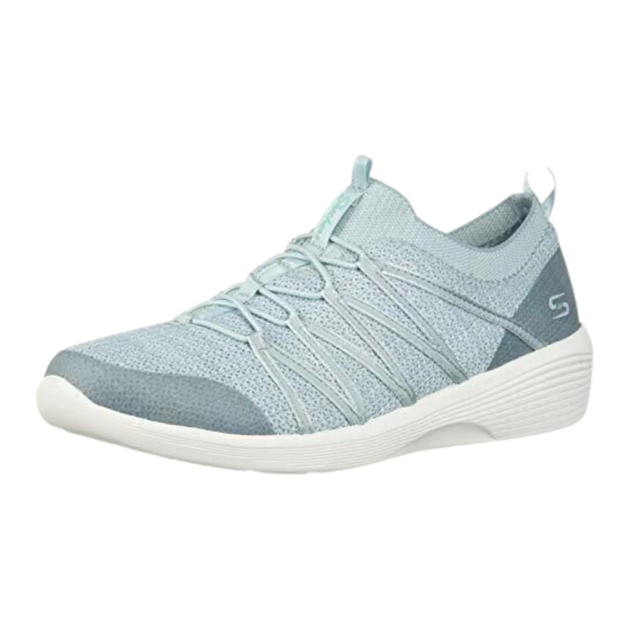Skechers Arya Ladies Slip On Shoe Blue 6