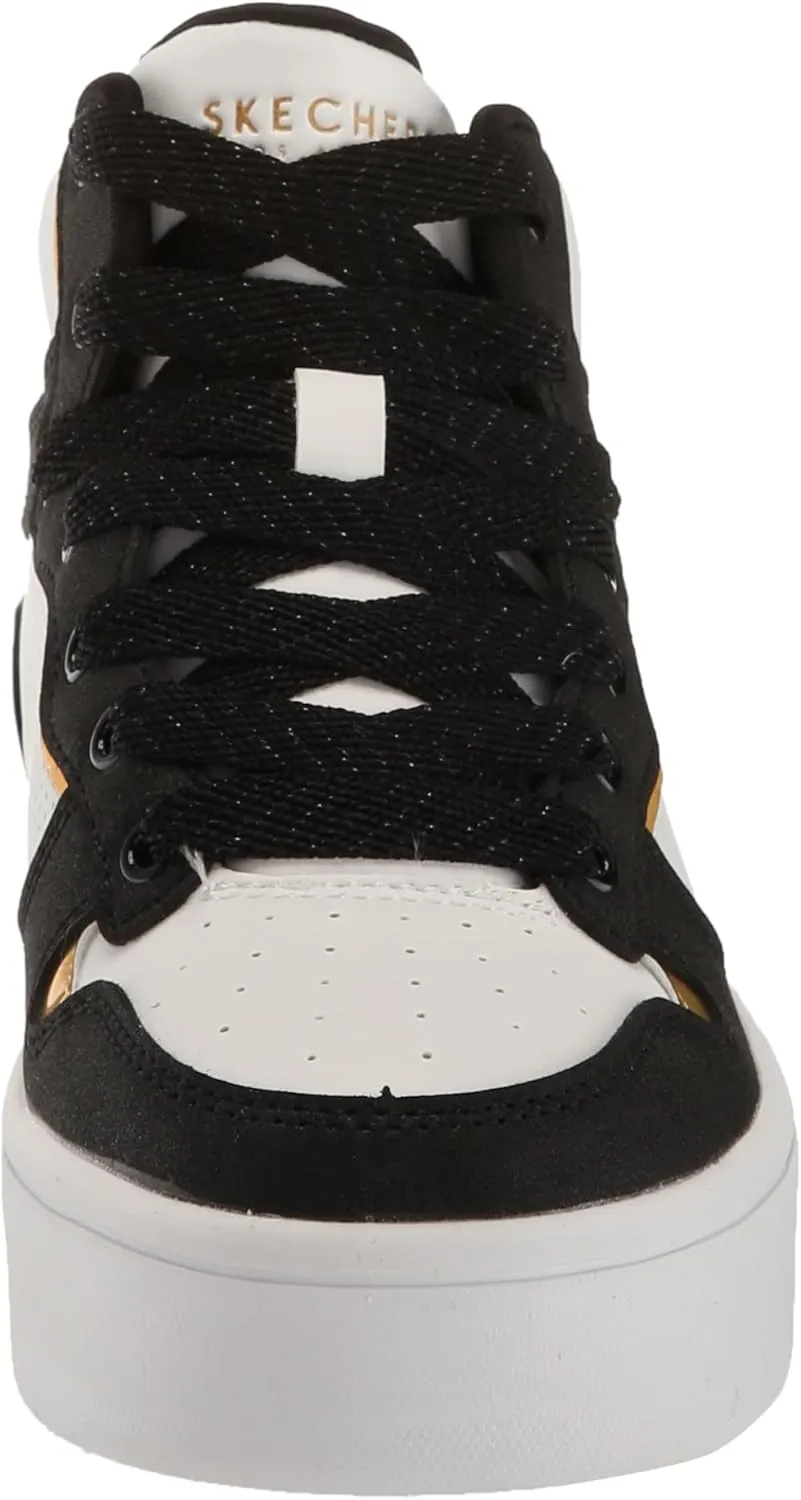 Skechers Girl's Court High-Shine Kicks Sneaker